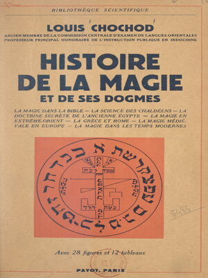 cover image of Histoire de la magie et de ses dogmes